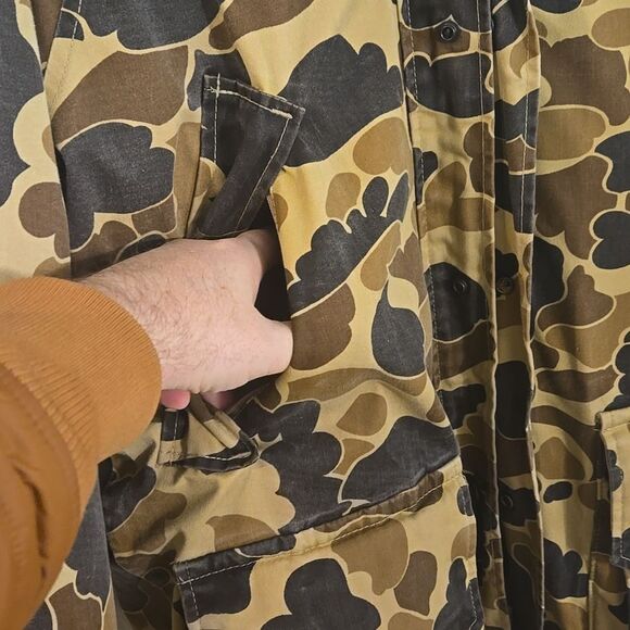 Vintage 90s Columbia hunting jacket mens size small - Picture 4 of 16